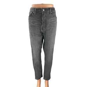 Levi's Women's Gray High Waisted Wedgie Skinny Straight Denim Jeans Pants Sz 32